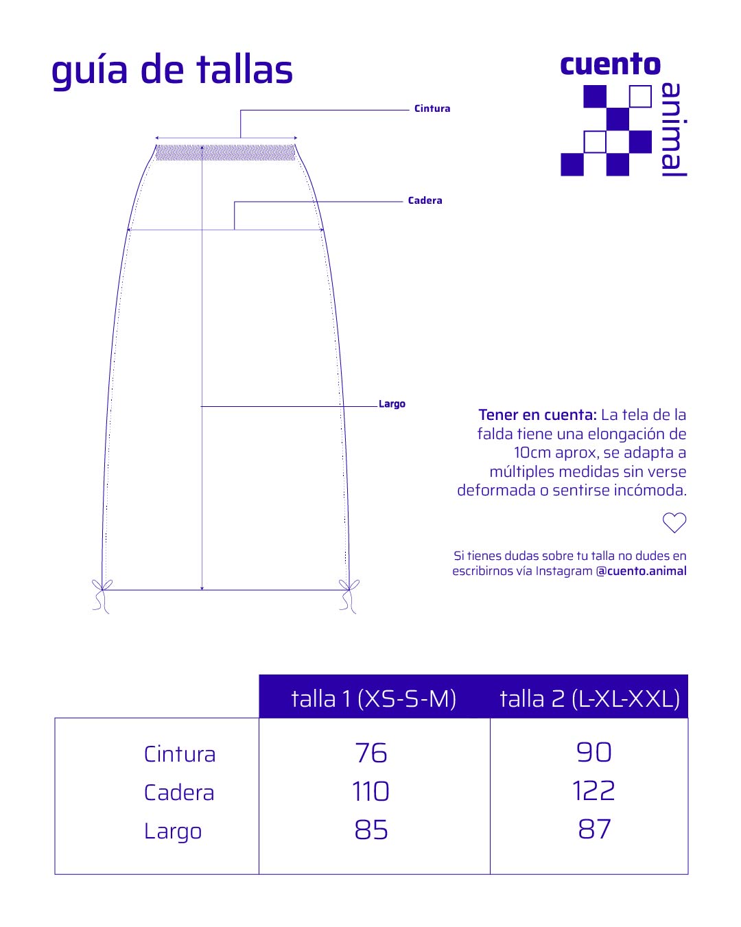 ✴︎ Pollera de Malla Tripa / Cc: Caníbal ✴︎ Largo Ajustable ✴︎