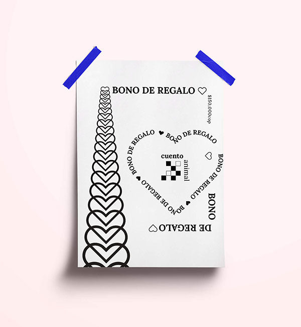 Tarjeta de regalo Cuento