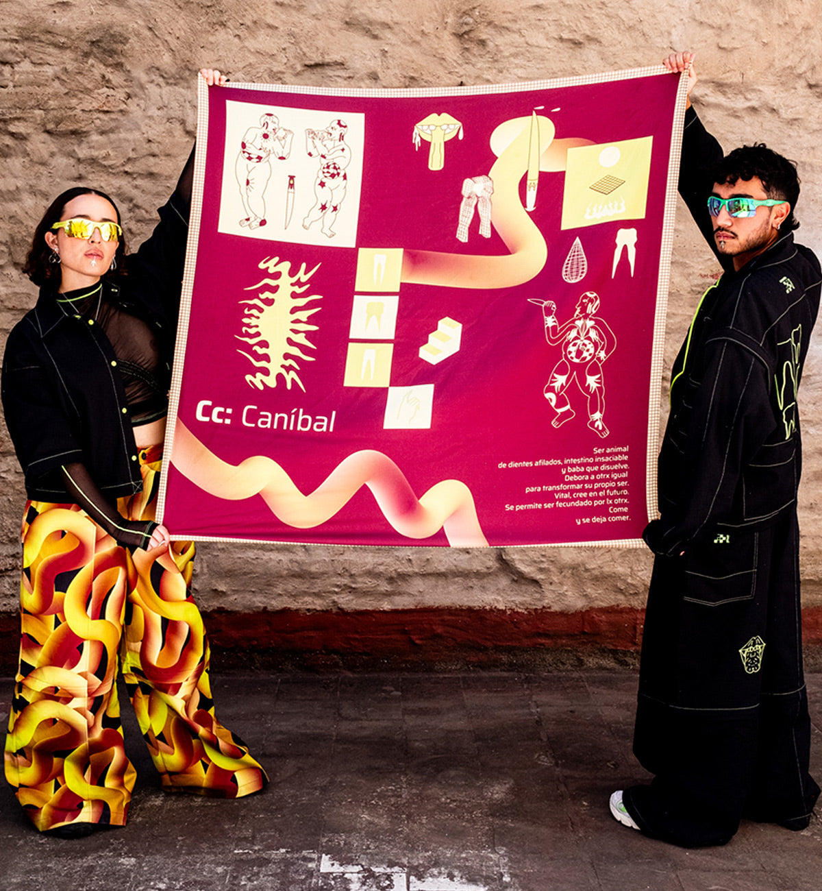 ✴︎ Pañuelo Sol Gigante / Cc: Caníbal ✴︎