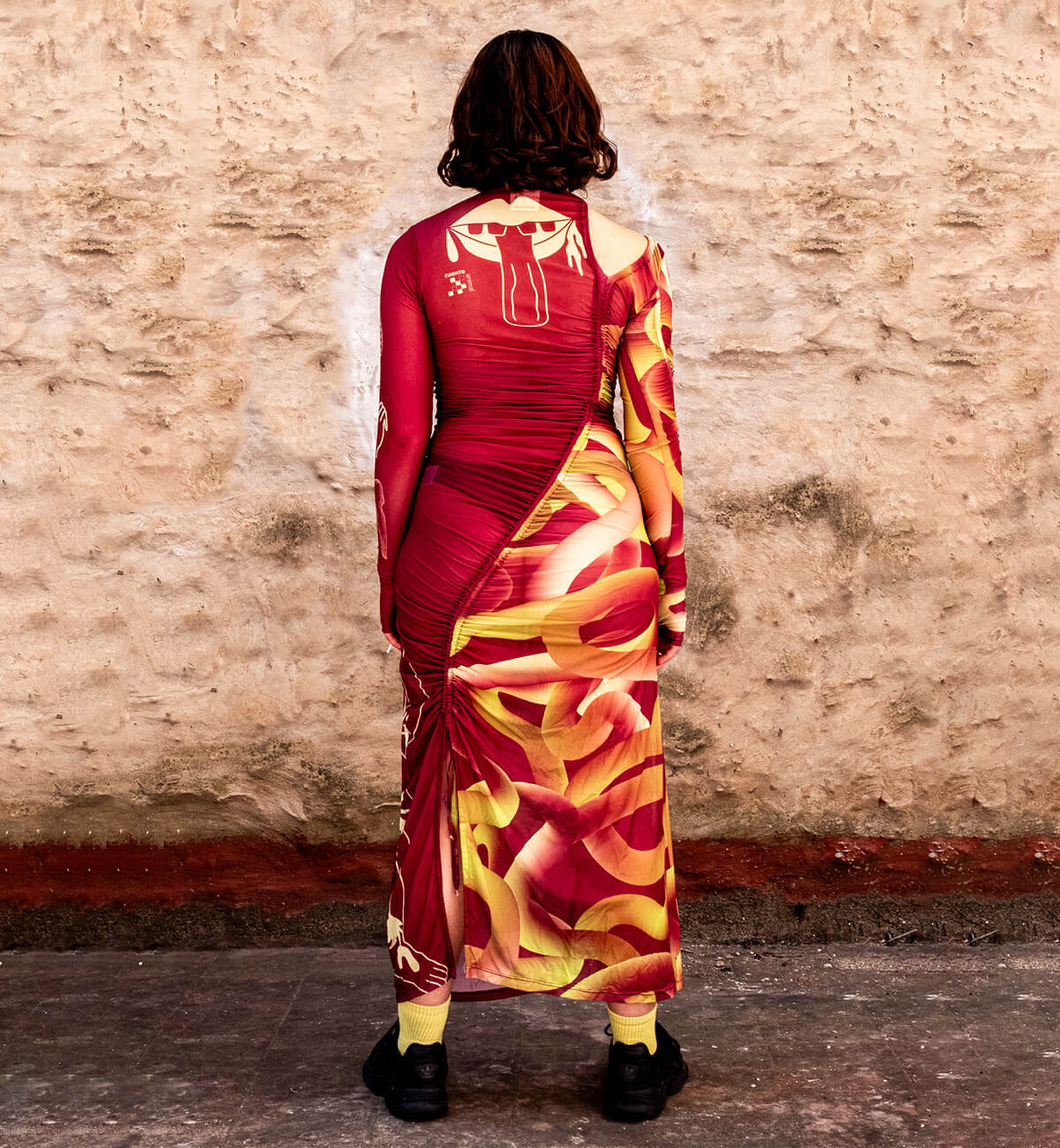 ✴︎ Vestido de Malla Insaciable / Cc: Caníbal ✴︎ Largo Ajustable ✴︎