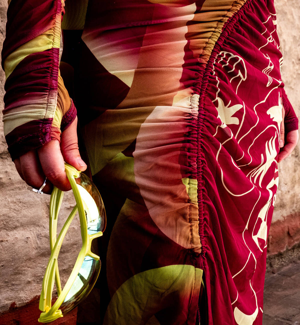 ✴︎ Vestido de Malla Insaciable / Cc: Caníbal ✴︎ Largo Ajustable ✴︎