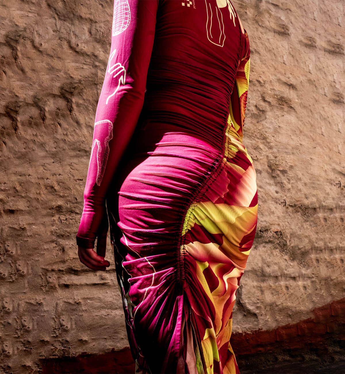 ✴︎ Vestido de Malla Insaciable / Cc: Caníbal ✴︎ Largo Ajustable ✴︎