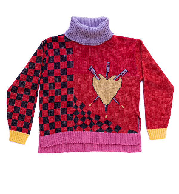 Pulóver Cuello Alto Aa: amor